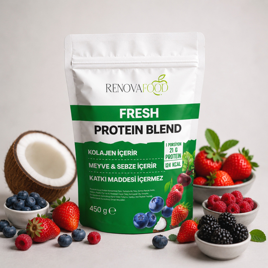Fresh&Fit ProteinFresh&Fit Protein | Meyveli Yüksek Proteinli, Lifli ve Katkısız Pratik ÖğünRenovafood