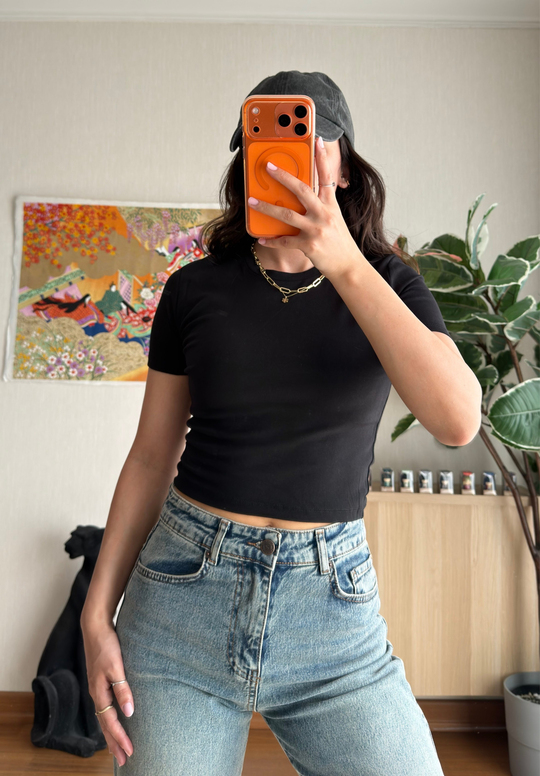 Yoko Basic Fit T-Shirt Siyah
