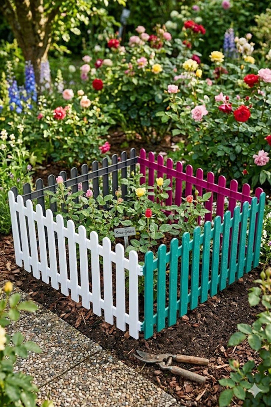 Serinova İBÇ1 İstanbul Bahçe Çiti 55cm - (2.2 Metre) 4'lü Set | ID5471 