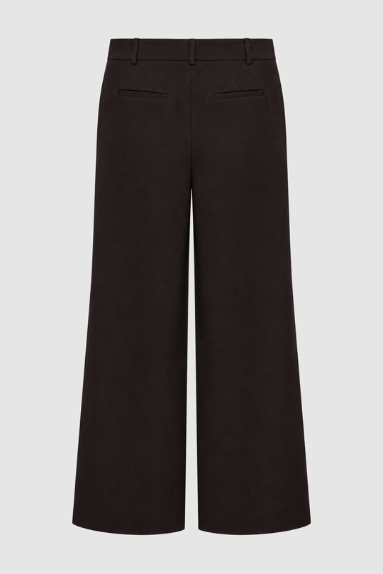 Kadın Kahverengi Slim Fit Basic Pantolon