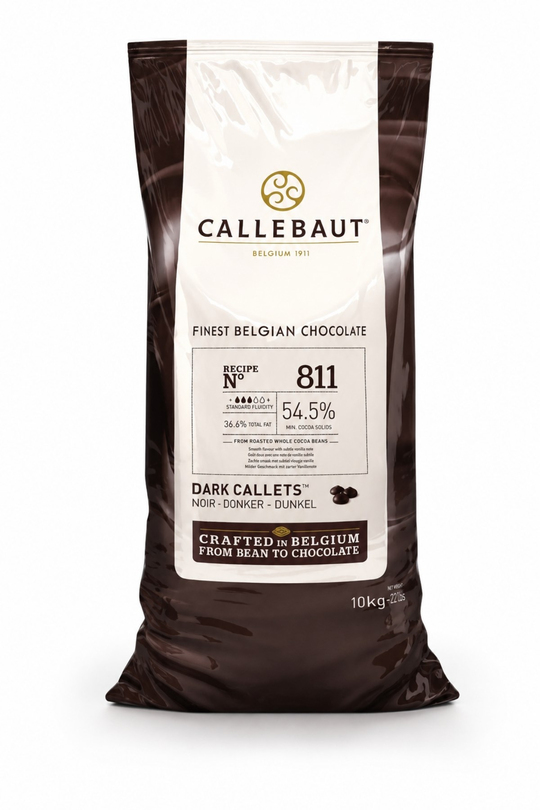 Callebaut 811 Bitter Kuvertür Drop Çikolata 10 kg