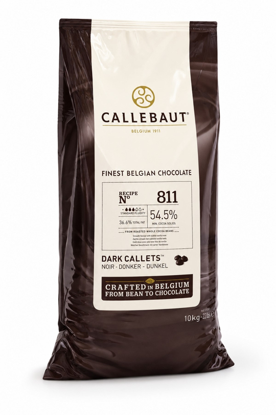Callebaut 811 Bitter Kuvertür Drop Çikolata 10 kg