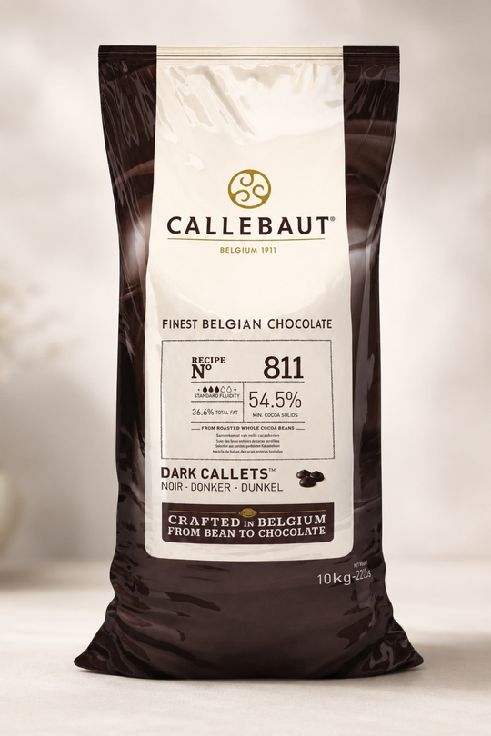 Callebaut 811 Bitter Kuvertür Drop Çikolata 10 kg