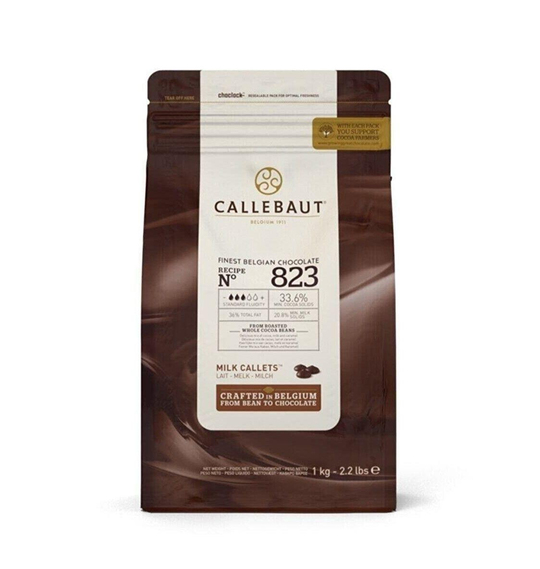 Callebaut 823 Sütlü Drop Çikolata 1 kg