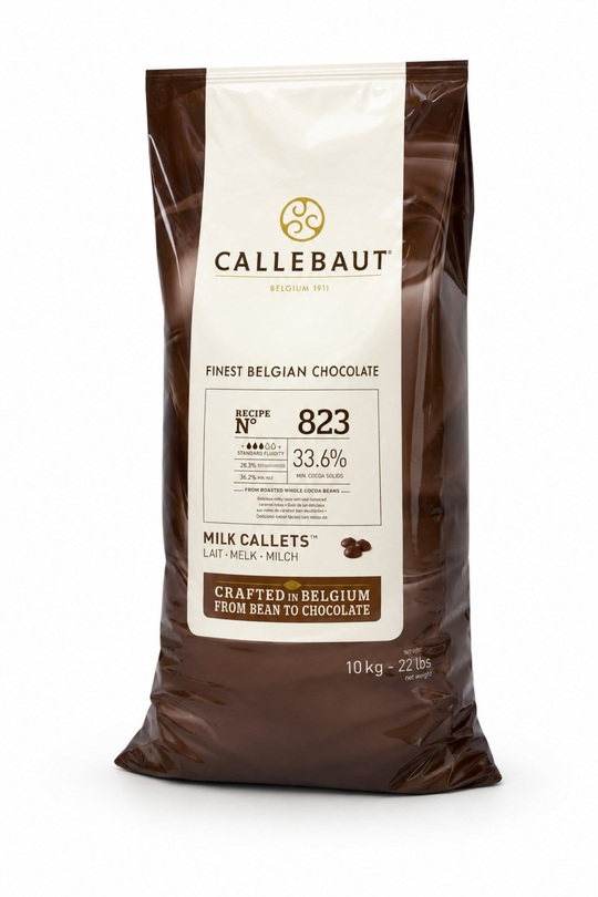 Callebaut 823 Sütlü Kuvertür Drop Çikolata 10 kg