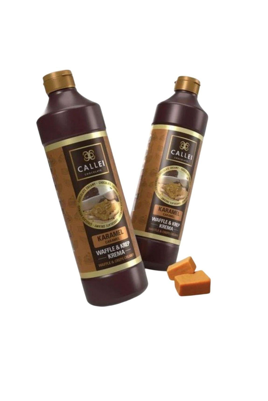 Callei 8li Rengarenk Waffle ve Çikolata Sos Seti
