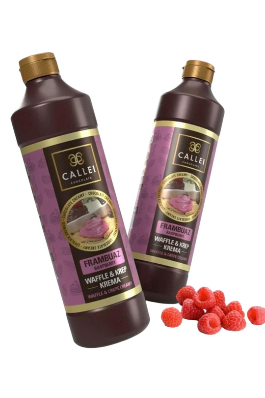 Callei 8li Rengarenk Waffle ve Çikolata Sos Seti