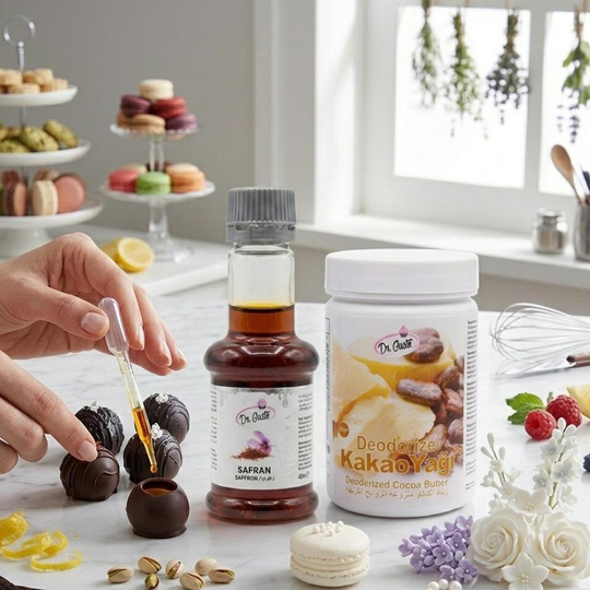 Dr. Gusto Kakao Yağı 50 gr - Saf Kakao Yağı (Gıda ve Kozmetik Kullanımına Uygun)