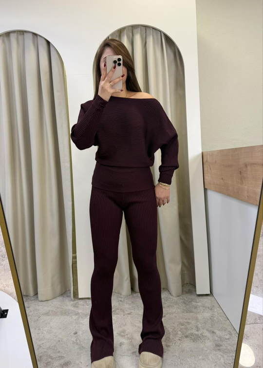 Sale Marka Model Oys Triko Takım-MÜRDÜM