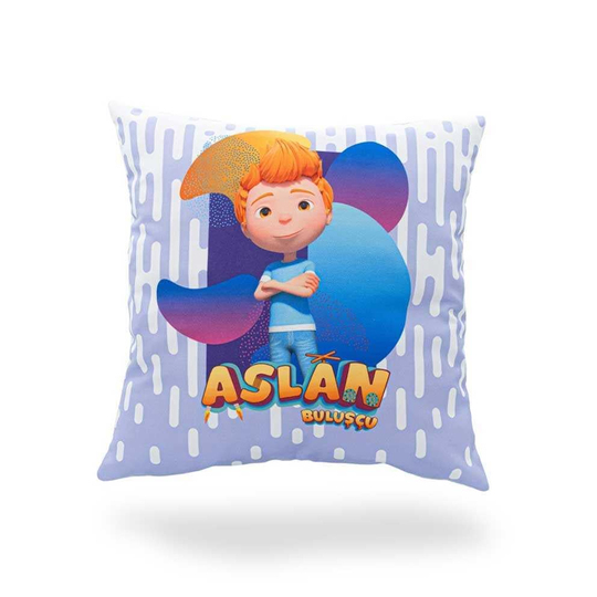 Aslan Kırlent Kılıfı - Çizgili