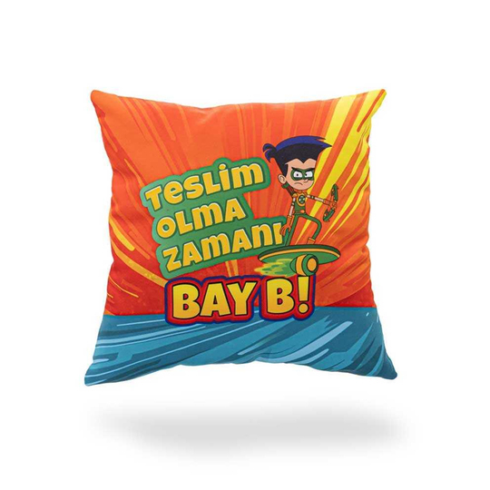 Z Takımı Kırlent Kılıfı - Bay B