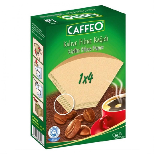 Caffeo Filtre Kahve Kağıdı 1x4 (11,5 cm)