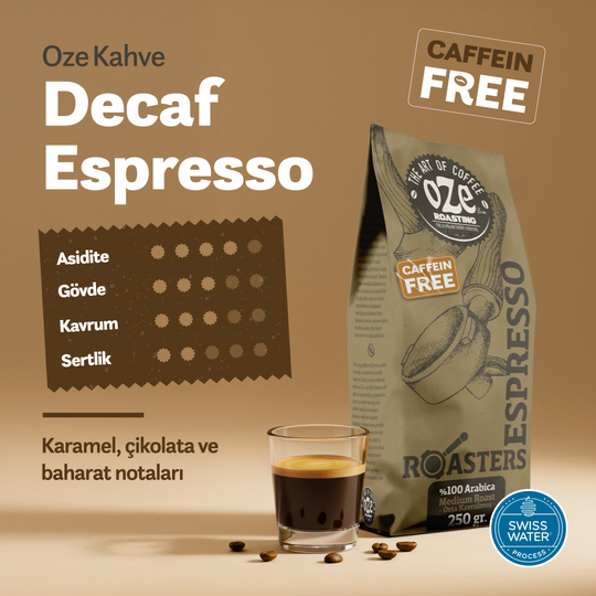Decaf Espresso Kahve 250G