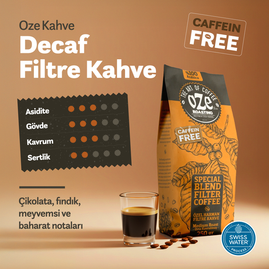 Decaf Filtre Kahve 250G