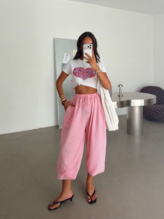 Pötikare Jogger Pantolon - Pembe
