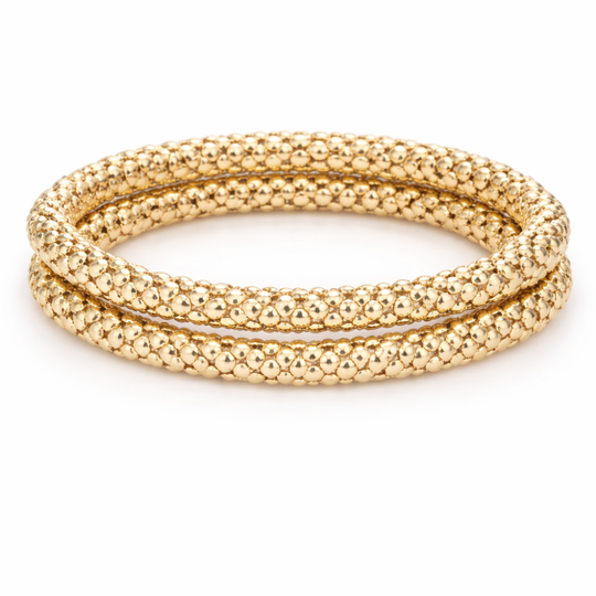 2'li Elastik Bileklik Gold Renk