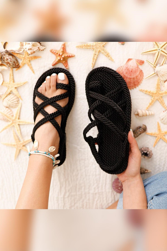 Rope sandals best sale