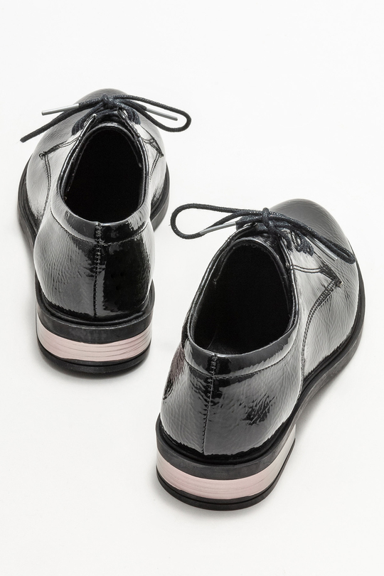Siyah Kadın Oxford Ayakkabı Satın Al! DAYNER-01 Fiyatı | Elle Shoes