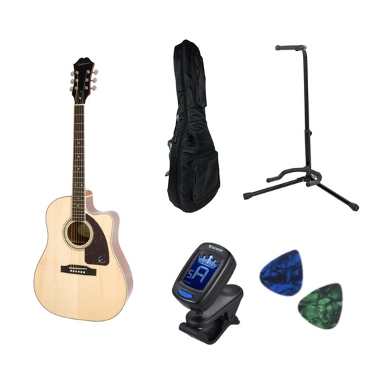 Epiphone AJ-100 Fiyatı ve Elektro Akustik Gitar Modelleri