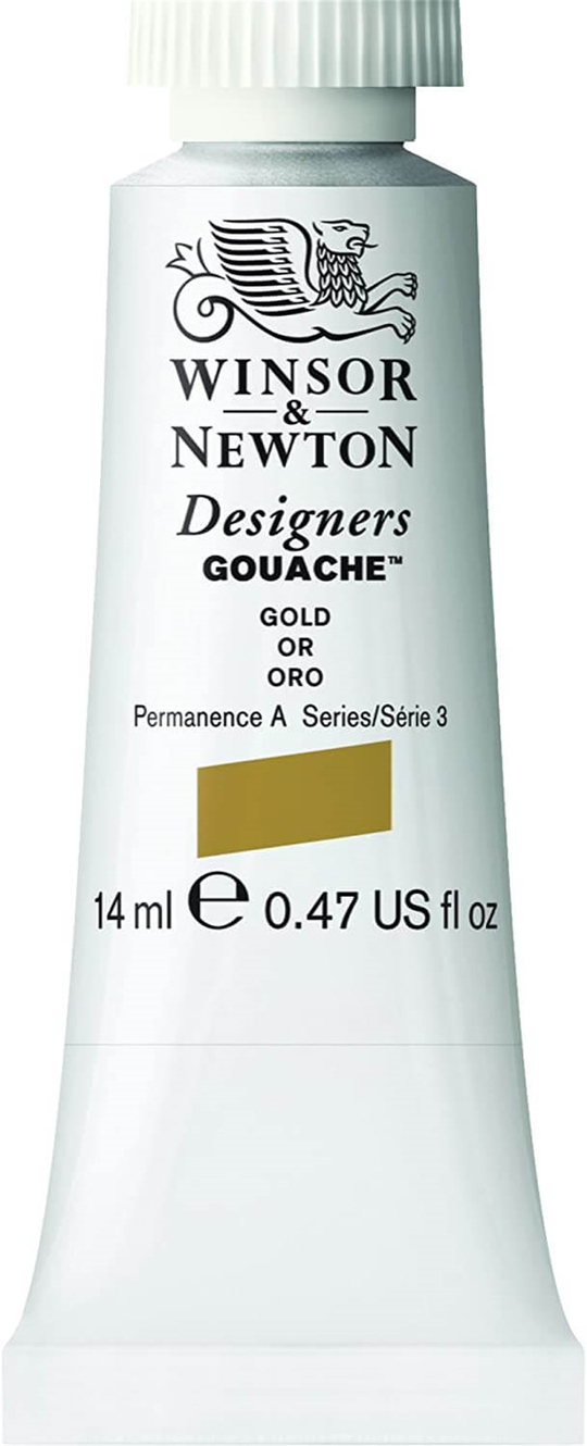 Winsor & Newton Designers Gouache - Gold 14 ml