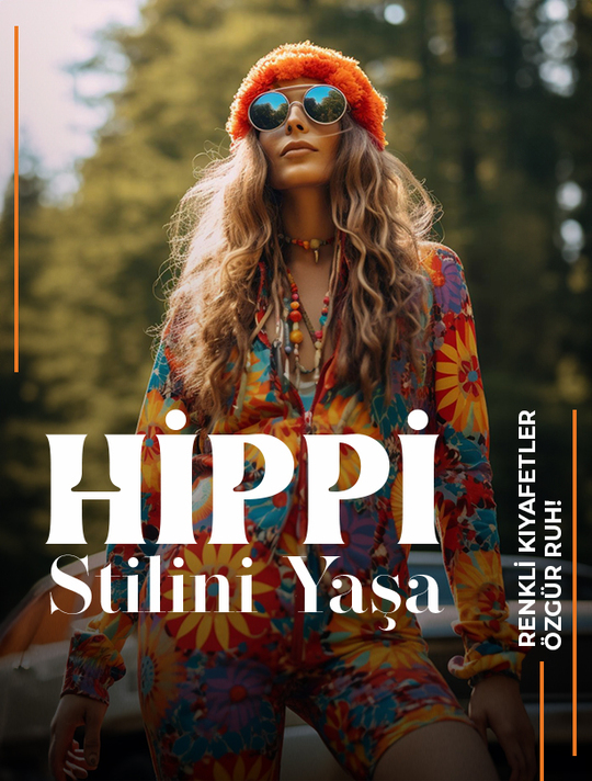 Hippi Stilini Yaşa: Renkli Kıyafetler, Özgür Ruh!