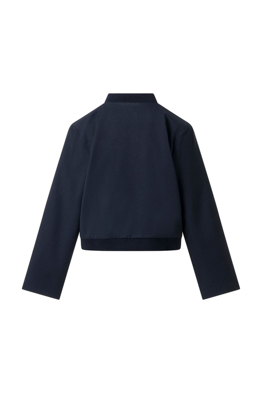 Lacivert Pile Detay Çıtçıtlı Ceket LACİVERT