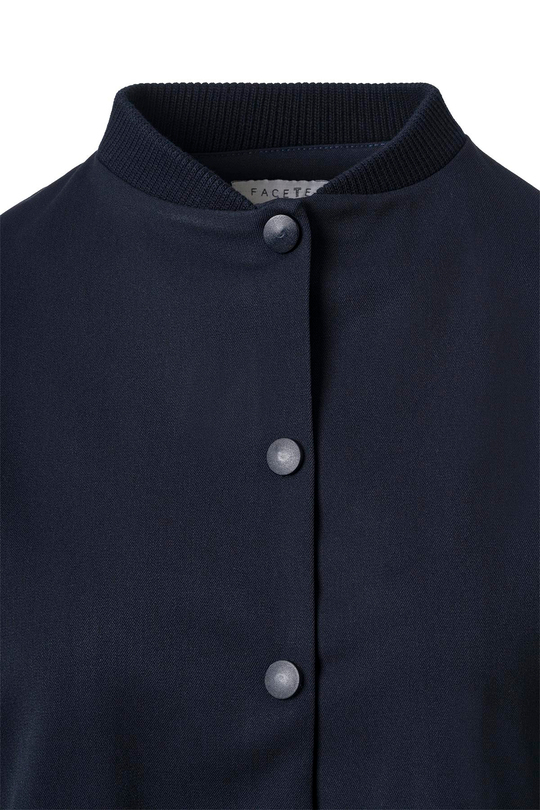 Lacivert Pile Detay Çıtçıtlı Ceket LACİVERT