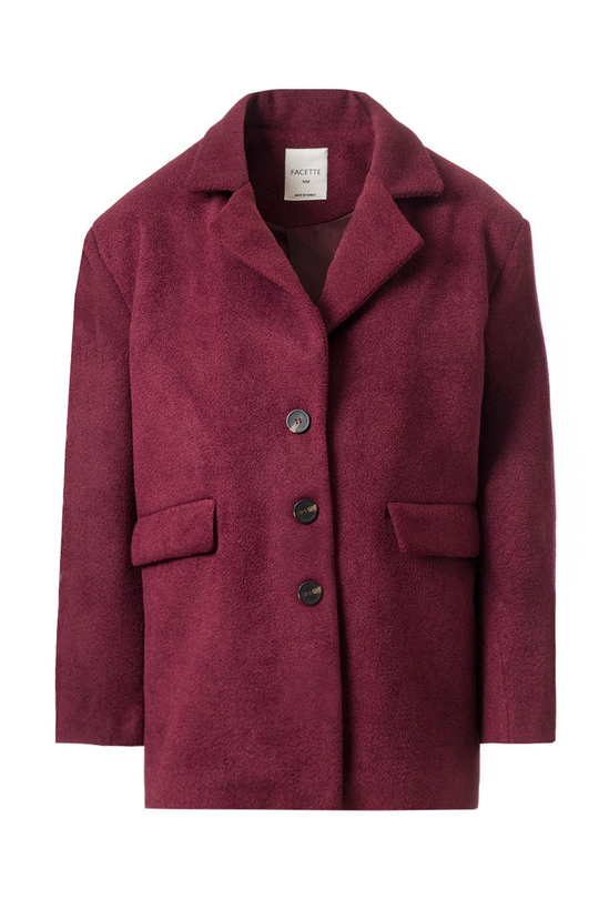 Nora Kaşe Blazer Mürdüm