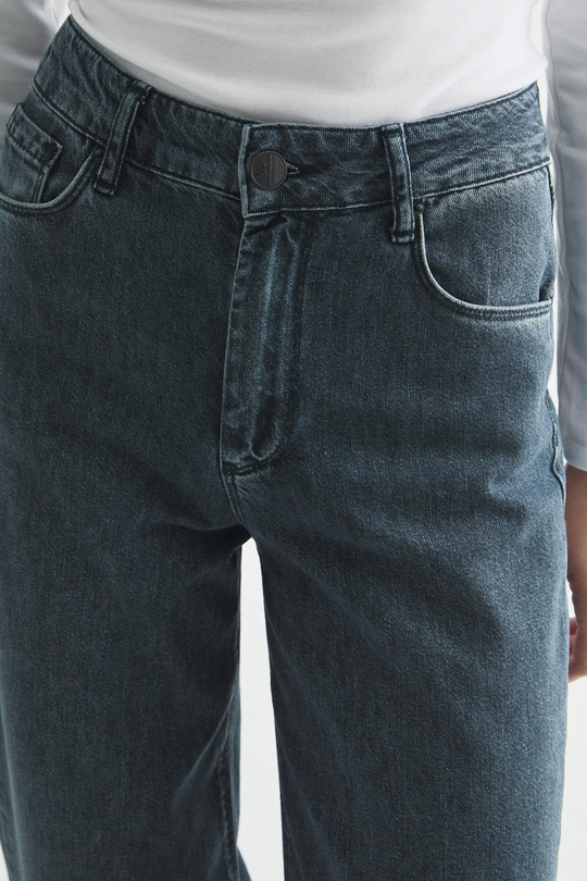 RELAXED KESİM WIDE LEG JEAN İNDİGO
