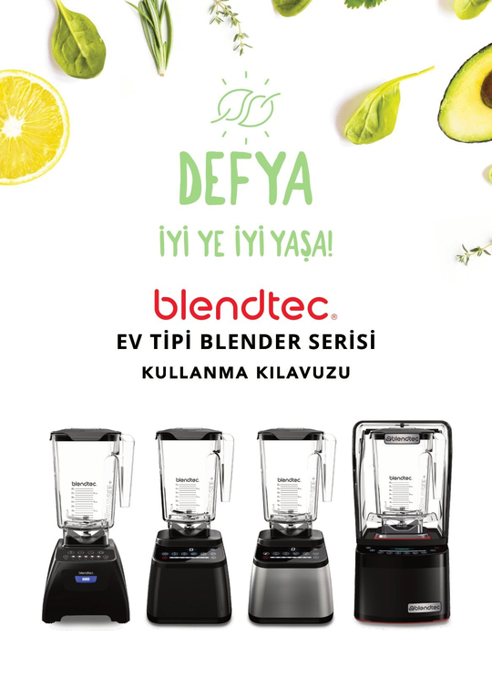 Blendtec Designer 650S Paslanmaz Çelik Blender - Defya