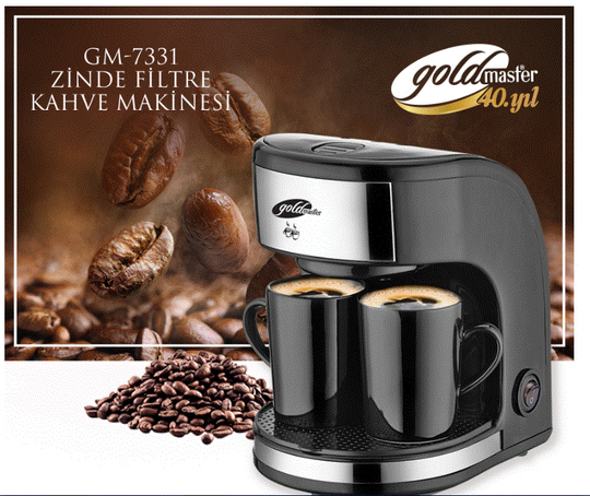Goldmaster GM 7331 ZİNDE Filtre Kahve Makinesi