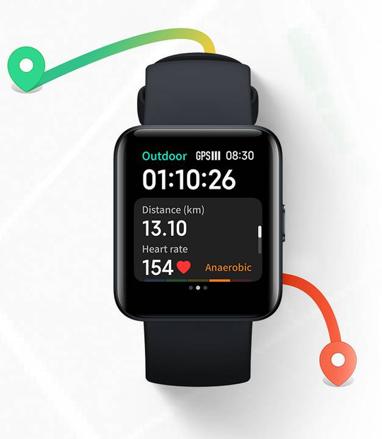 Xiaomi Redmi Watch 2 Lite Dokunmatik Siyah Akıllı Saat