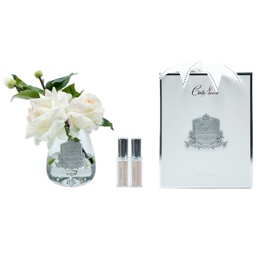 Cote Noire - Tea Rose Ebruli Gümüş Plaka Kokulu Çiçek
