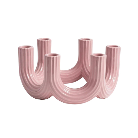 Klevering - Churros Pink Şamdan