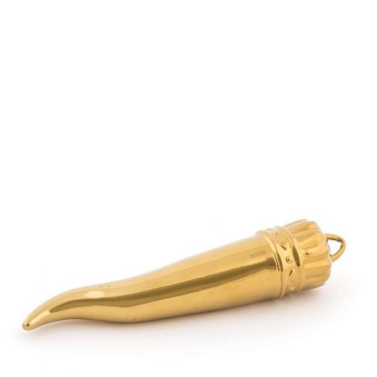 Seletti - Memorabilia My Luck Horn Obje Gold