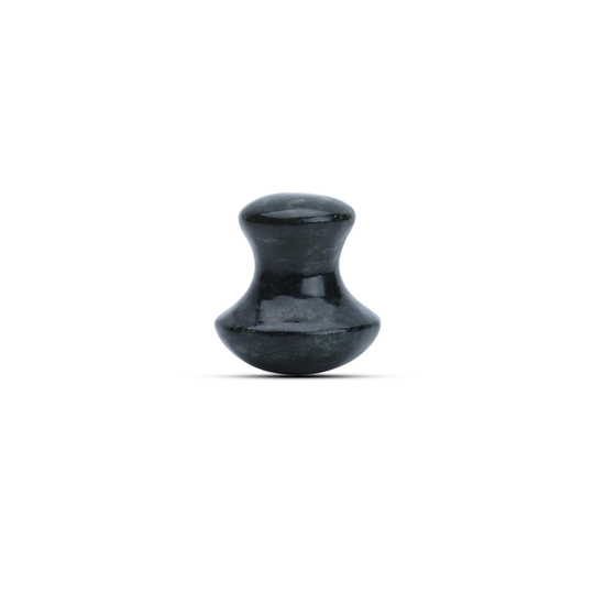 Obsidyen Doğal Masaj Taşı (Mantar Gua Sha)