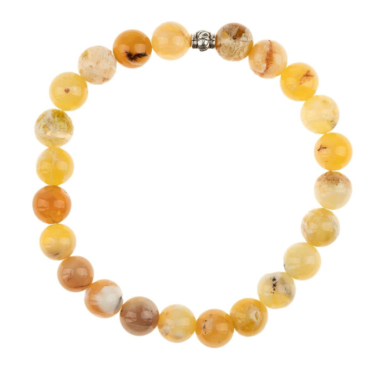 Opal Doğaltaşı Bileklik (8 mm Küre Kesim)