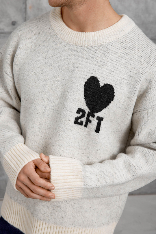 Ekru Beyaz 251 OVERSIZE TRİKO