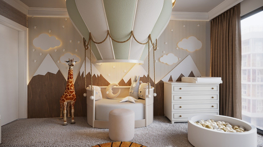 Özel Tasarım Bebek Odası - Özel Tasarım Çocuk odası | Chocolate Mimarlık