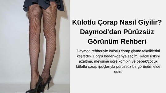 Külotlu çorapda oyoqlarini yalash surati