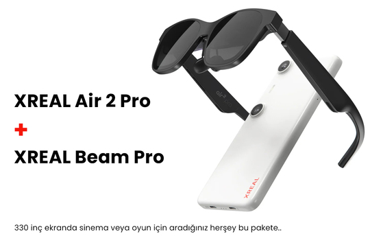 XREAL Air 2 Pro + Beam Pro 8G 256G Bundle Paket Fiyatı, Satın Alma