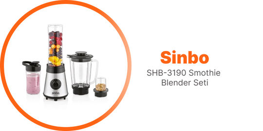 En Ucuz Sinbo SHB-3190 Smothie Blender Seti | Depohaus
