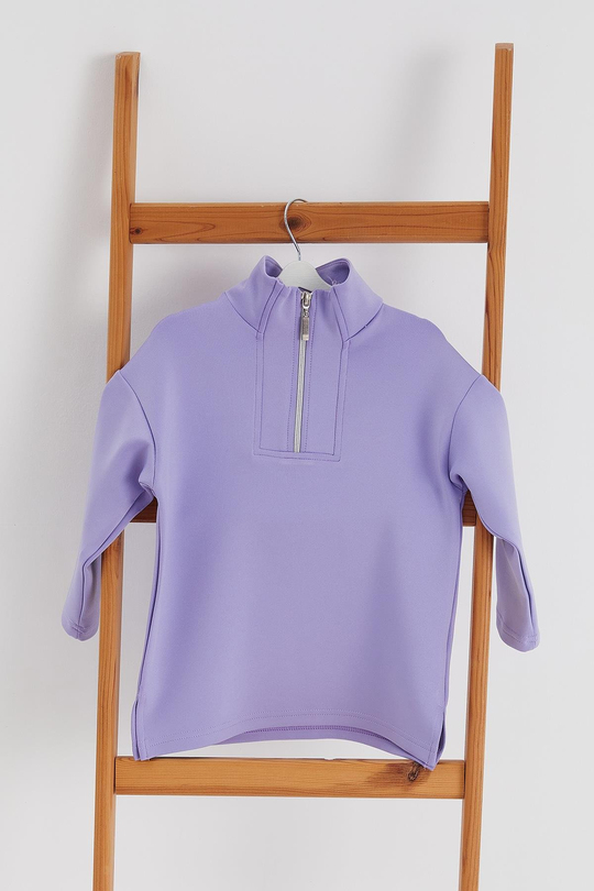 Çocuk Scuba Sweat Lila