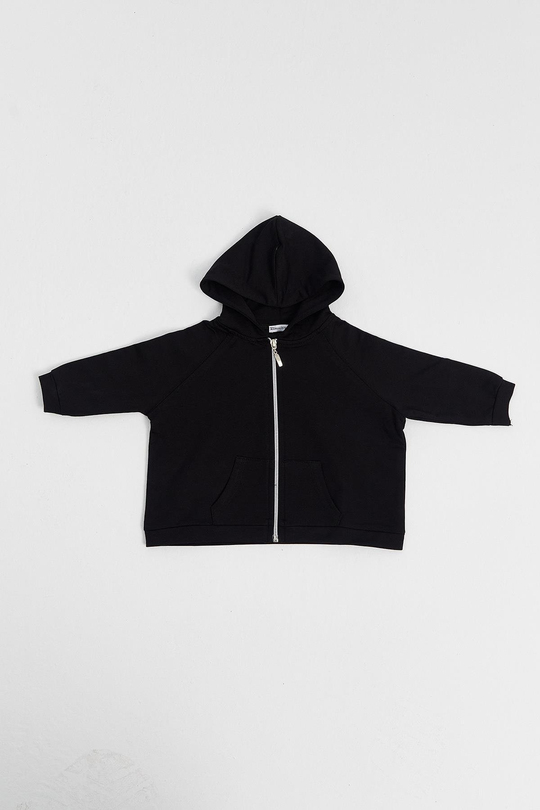 Çocuk Sweat Hırka Siyah