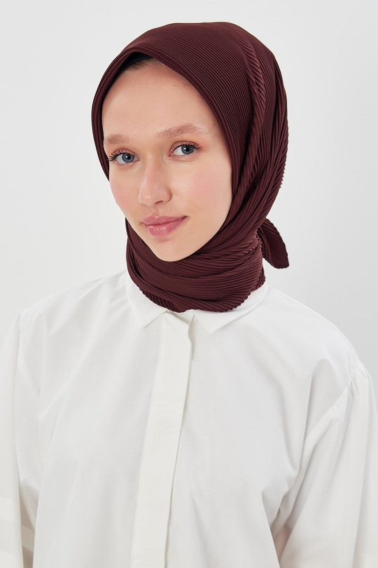 Pilise Eşarp Acı Kahve
