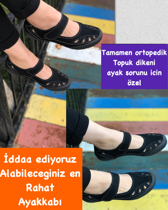 Buğra erol Çift kat Ortopedik Tabanlıklı Ayakkabı ücges