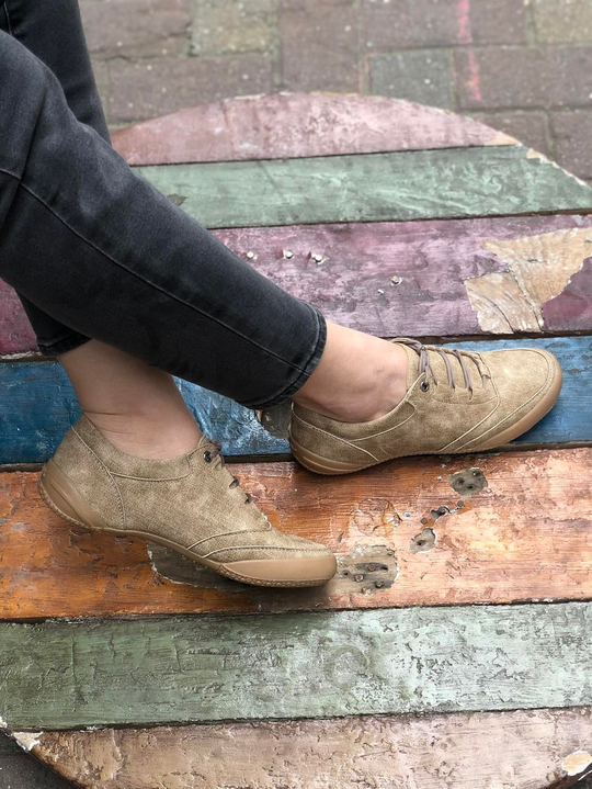 Buğra erol Çift Kat Ortopedik Tabanlıklı  Ayakkabı beigesymbol