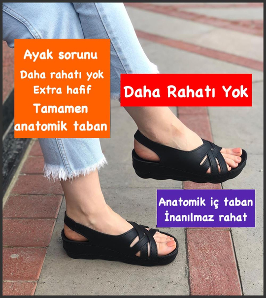 Buğra erol Ortopedik Jel Tabanlı terlik amaya