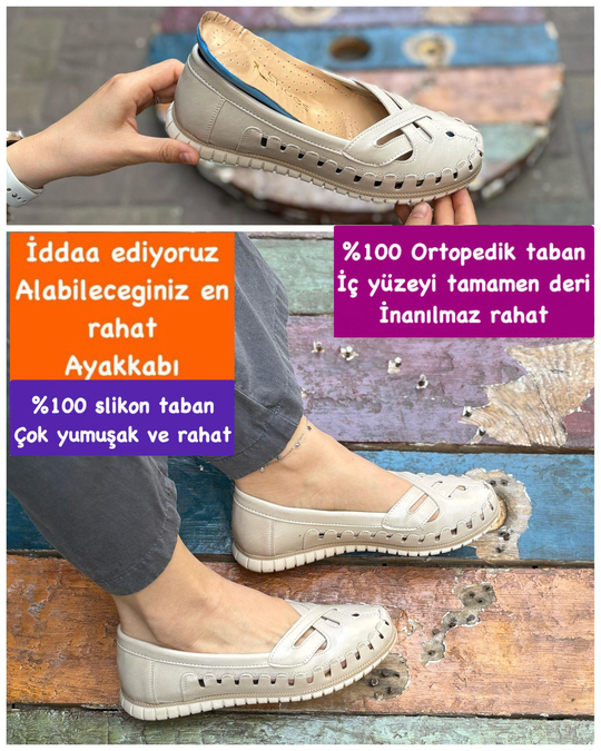 Buğra Erol Ortopedik Tabanlıklı Ayakkabı panama-3489