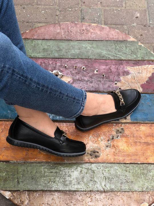 Buğra Erol Ortopedik Tabanlıklı Ayakkabı gold-G98411